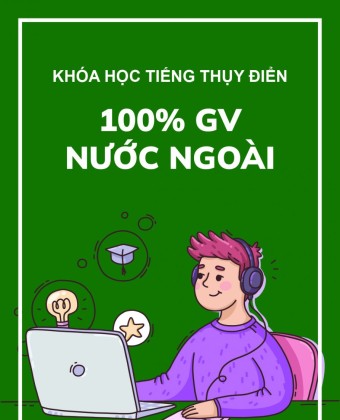 100% giáo viên nước ngoài